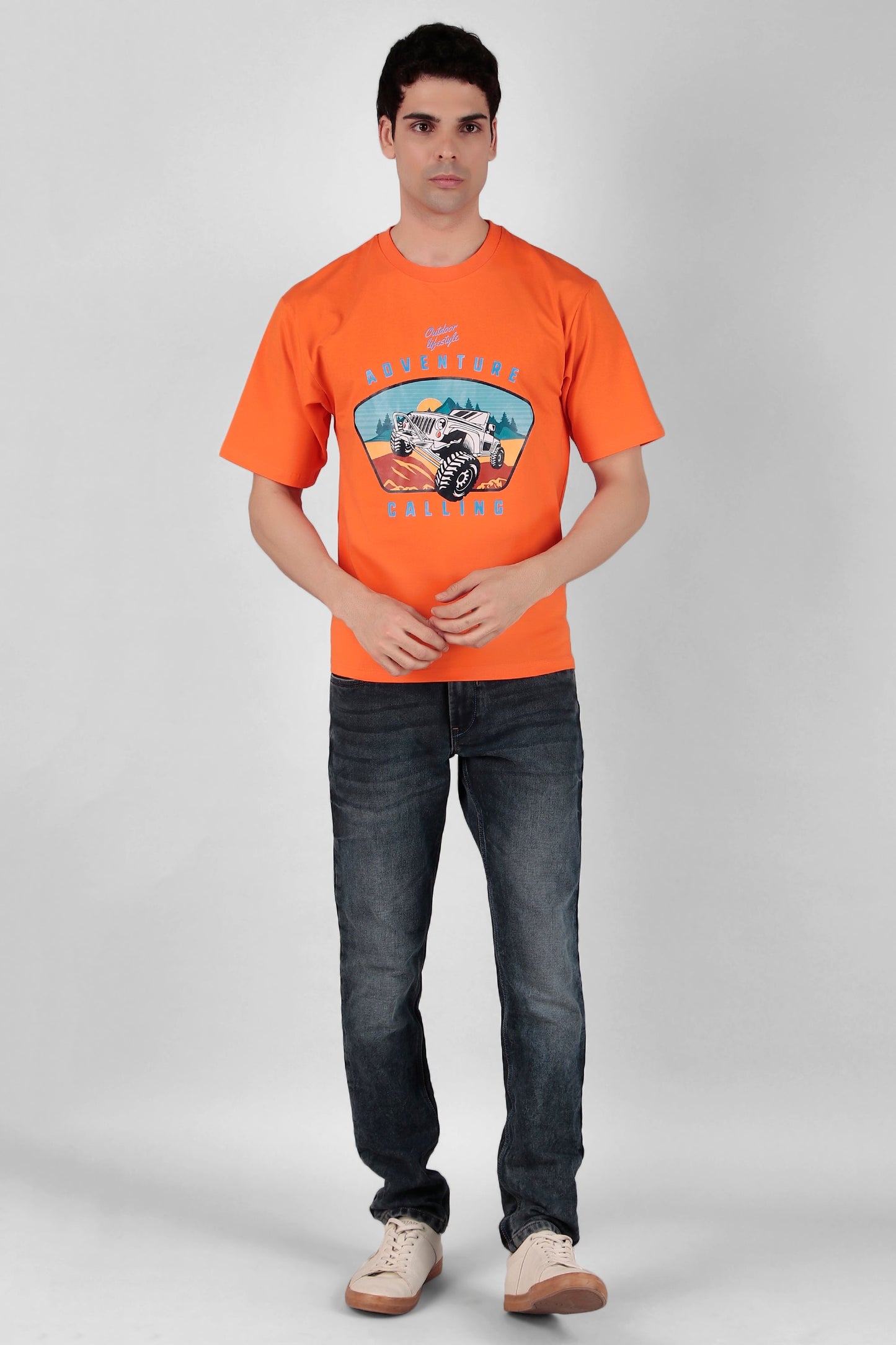 Adventure Calling Printed T-Shirt
