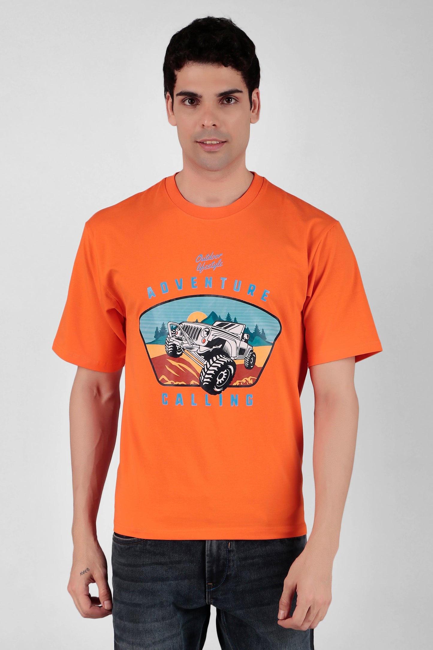 Adventure Calling Printed T-Shirt
